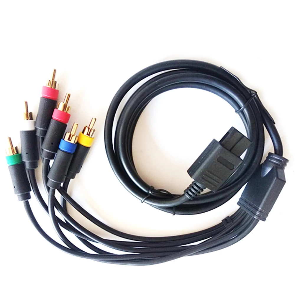 Multifunctional RGB/RGBS Composite Cable Cord for SFC N64 NGC Game Console Accessories With Strong Stability