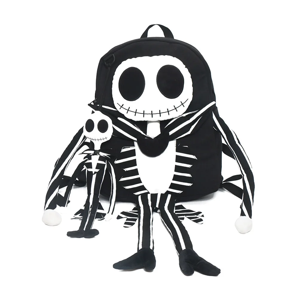 Креативный персональный рюкзак с черепом на Хэллоуин 3D сумка плечо милый