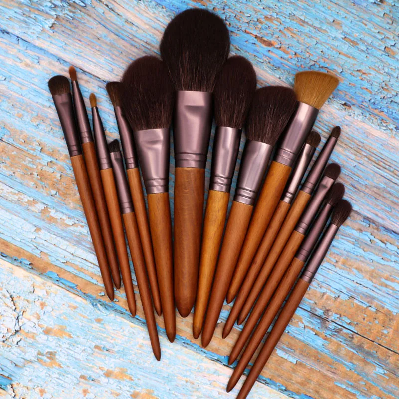 Высококачественная Кисть для макияжа набор кистей нанесения основы румян теней