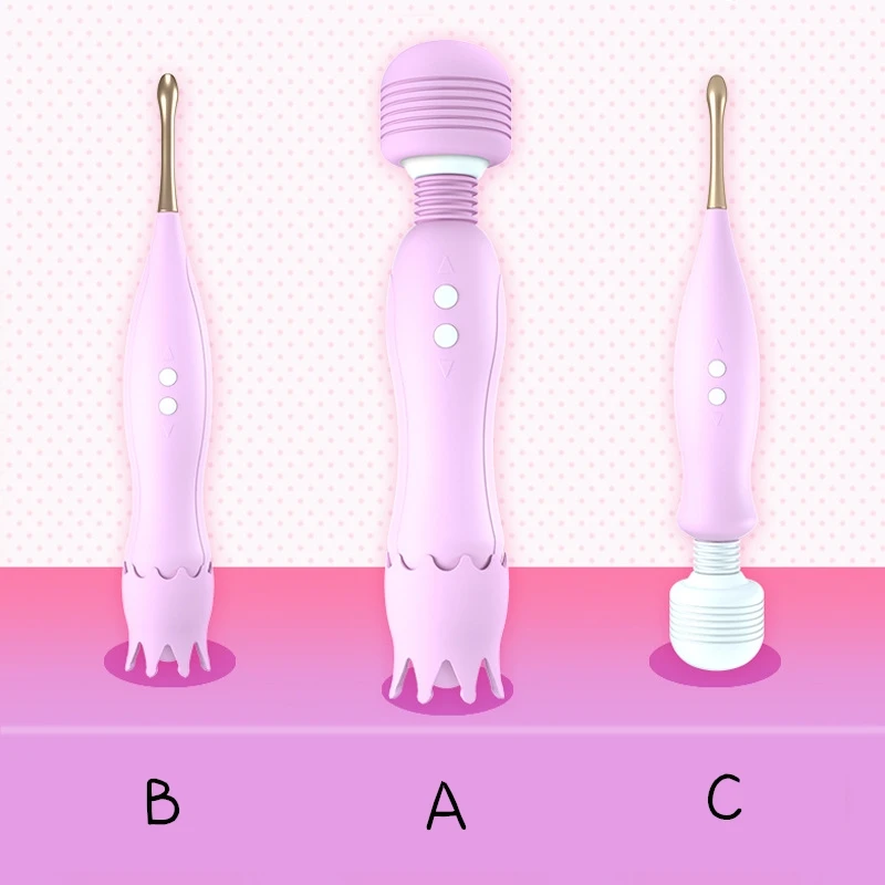 Новые секс игрушки двухсторонний вибратор AV для женщин Силиконовый