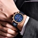 Men Watches 2022 LIGE New Fashion Business Waterproof Quartz Wrist Watch For Men Top Brand Luxury Leather Strap Sport Clock Male Other Image