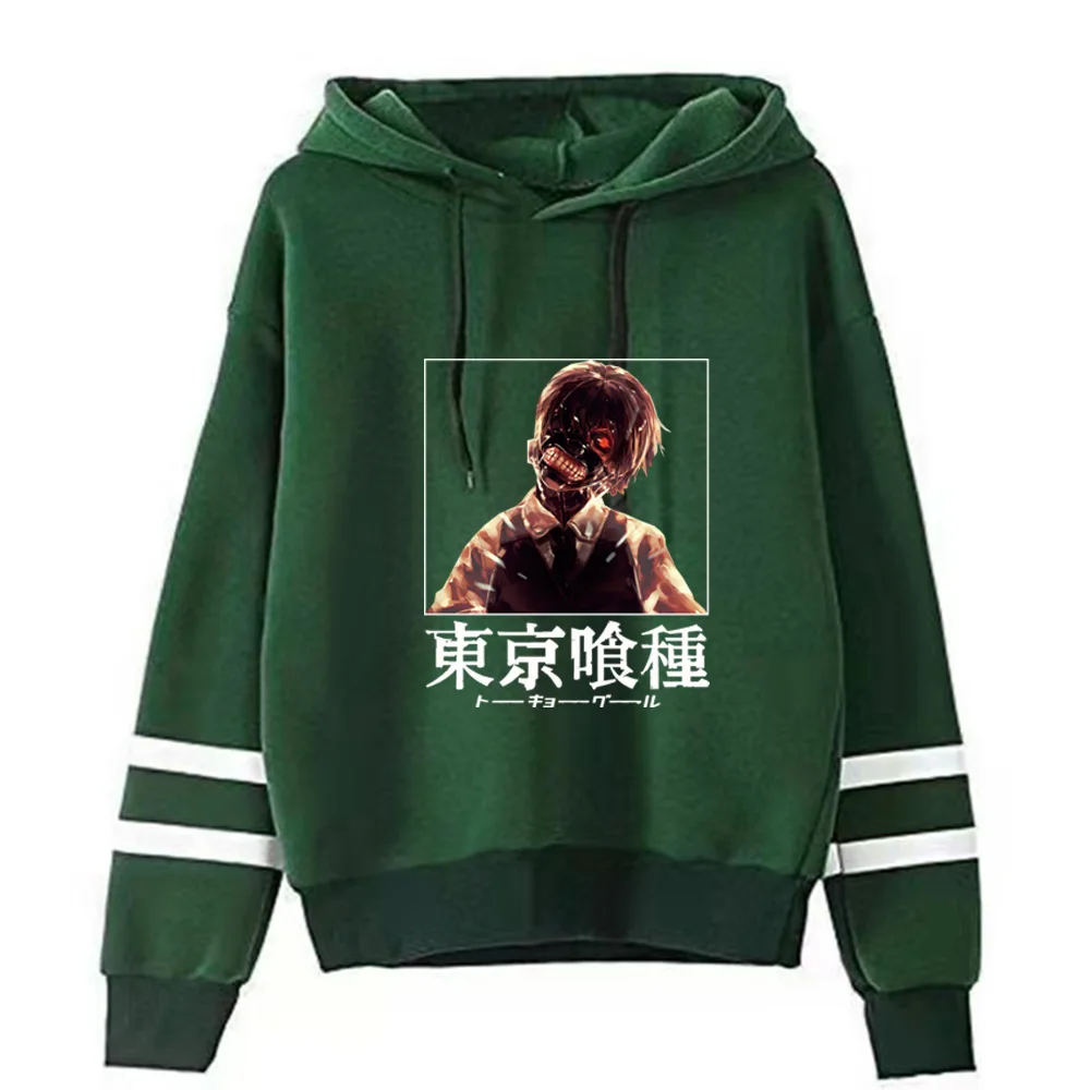 

2021 Japanese Anime Tokyo Ghoul Hoodie Fashion Pullovers Tops Long Sleeves Male Cloth