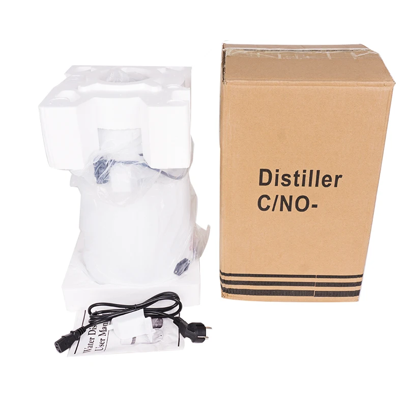 

Desktop Distillation Purifier Filter Plastic Water Purifier Distillation Healthy Pure Water Machine Plastic Water Purifier 750W