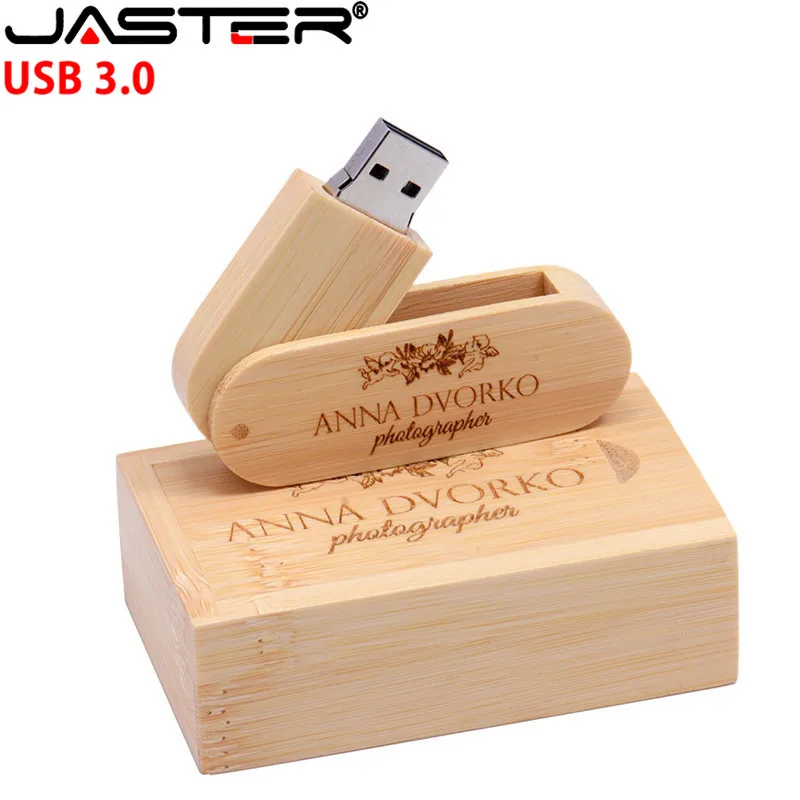 USB флеш накопитель JASTER деревянный в коробке 64/16/32 ГБ|USB флэш-накопители| |