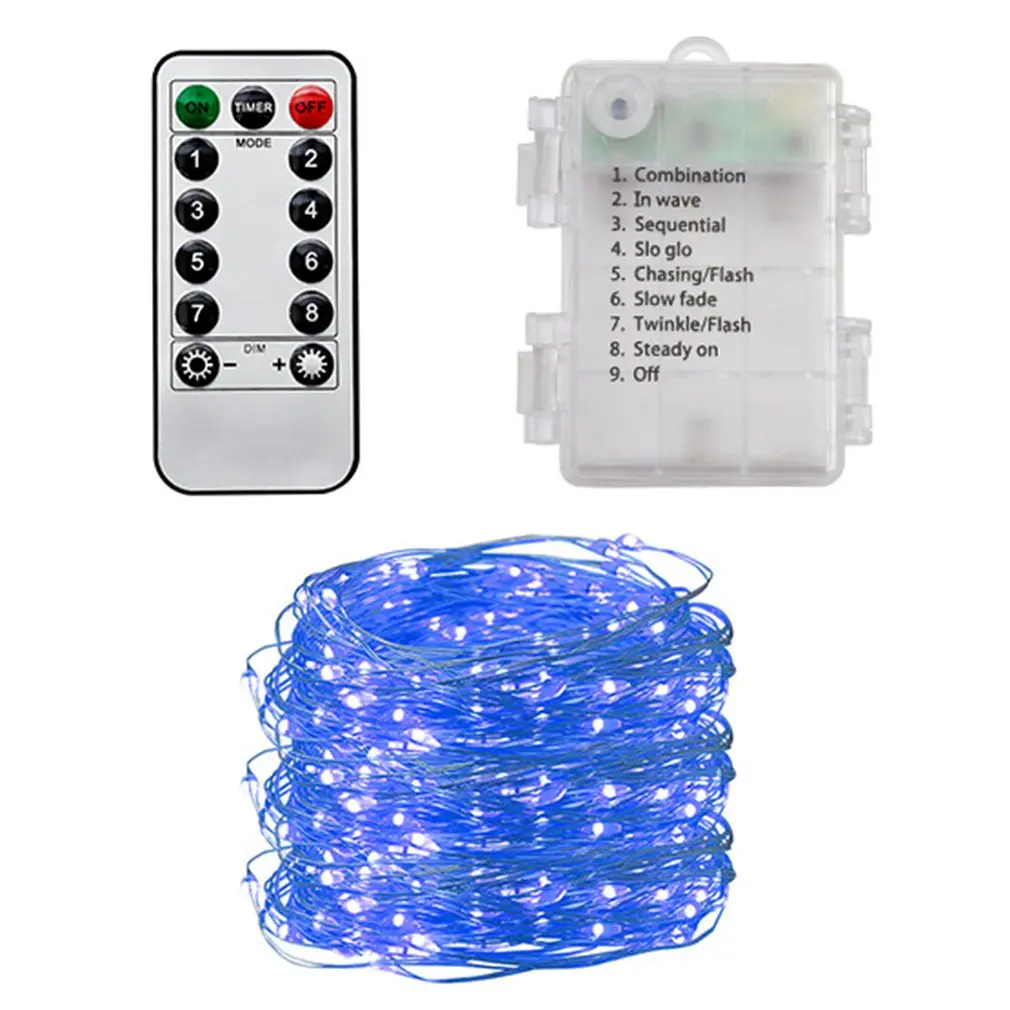 

5/10M String Lights Waterproof USB LED Copper Wire Fairy Lighting Garland With Remote Christmas Wedding Party Decor for Home