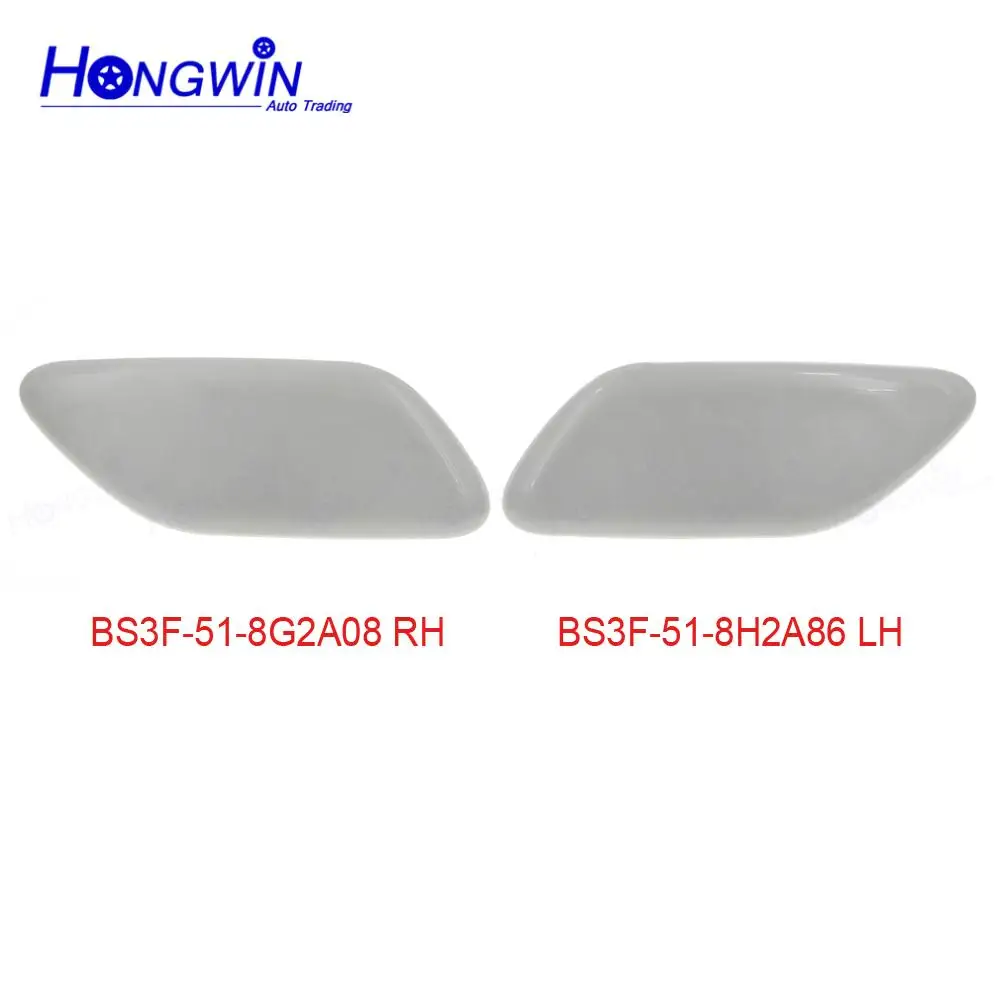 

For Mazda 3 Axela 2003-2008 Front Bumper Right&Left Side Car Headlamp Headlight Cleaning Washer Spray Nozzle Jet Cover Cap