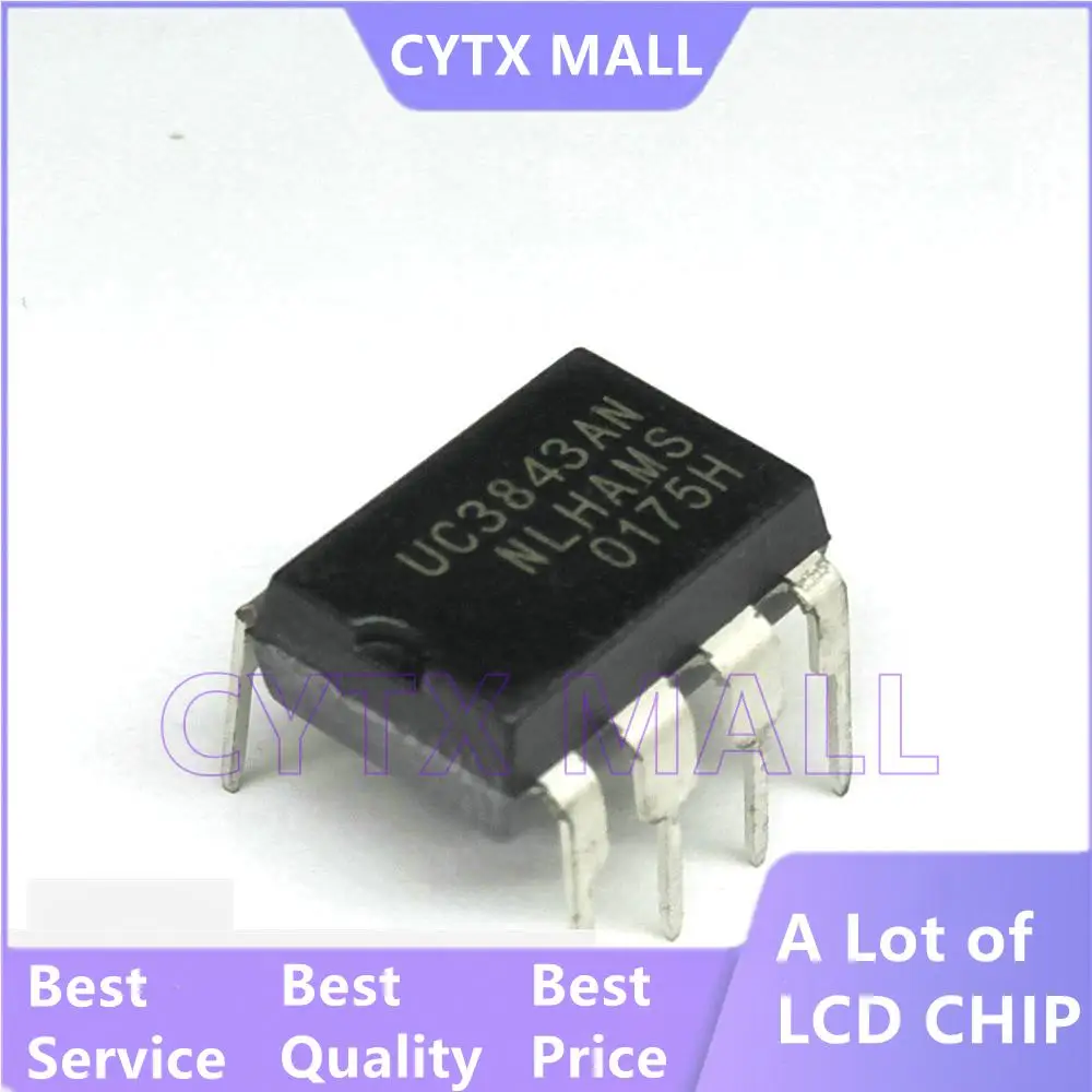 

New_original 10PCS/LOT UC3843 DIP-8 UC3843A DIP UC3843AN