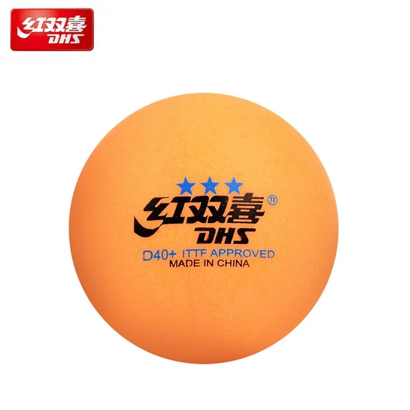 50 balls without box 50 мячей/100 мячей DHS 3-star D40+ мяч для настольного тенниса 3 звезды прошитый материал ABS пластик мячи для пинг-понга поли - Цвет: 50 balls without box