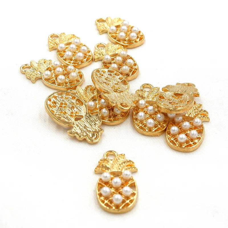 10 шт. жемчуг амулеты &quotАнанас&quot для ювелирных изделий серьги Браслеты &quotсделай