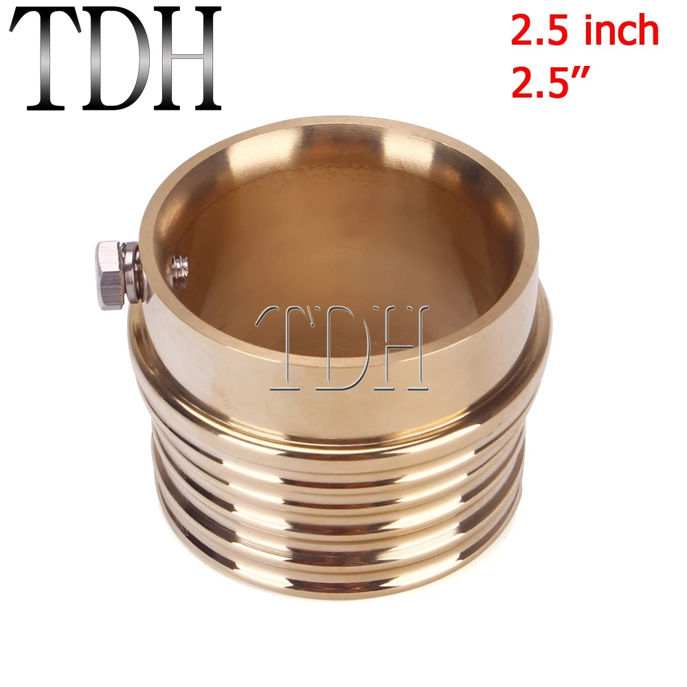 Наконечник выхлопной трубы Cafe Racer из твердой латуни в стиле ретро наконечник