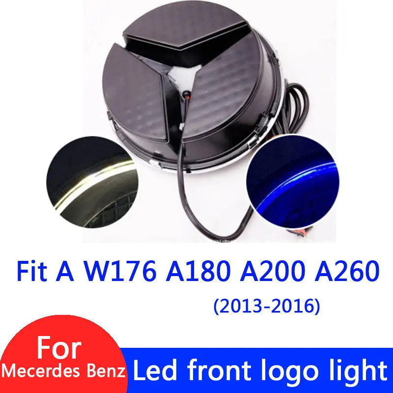 СВЕТОДИОДНЫЙ Автомобильный решетчатый логотип светильник с логотипом спереди