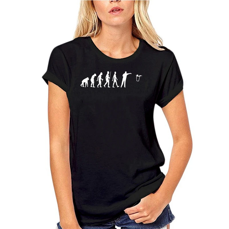 

2019 Summer Cotton Tee Shirt Evolution Bier Pong T Shirt Bierpong Beer Beerpong Party Alkohol Fashion T Shirt
