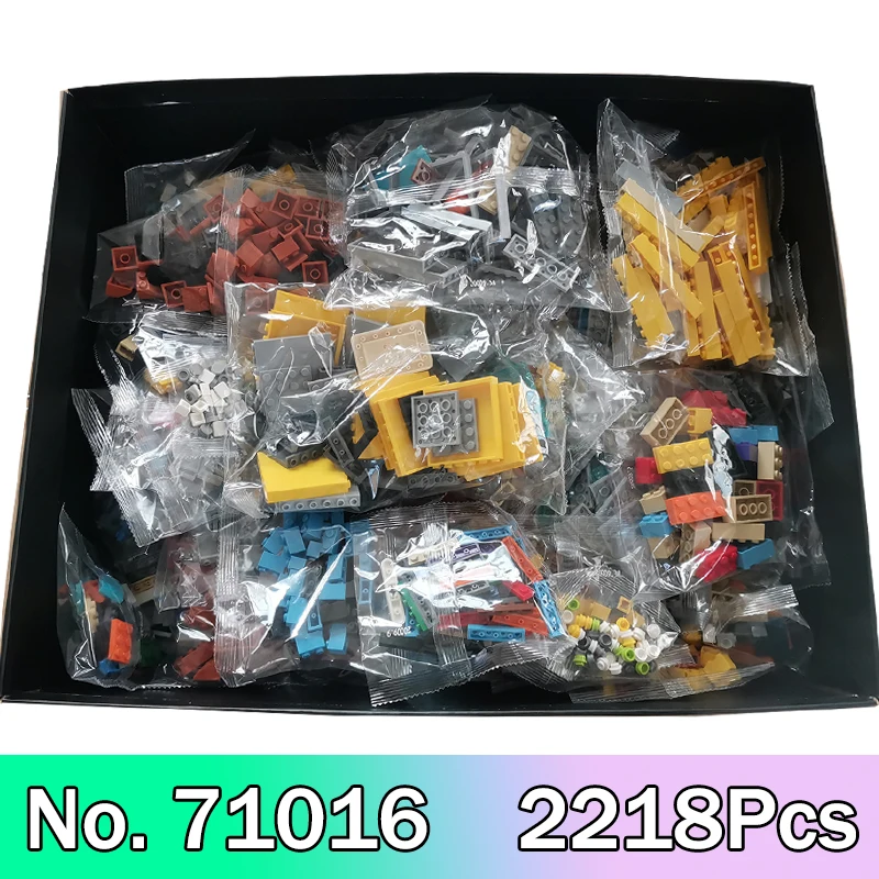 

City Street Movie Series 16004 71016 The Kwik-E-Mart Buidling Blocks 2218Pcs Bricks Education Toys Kids Birthday Gifts