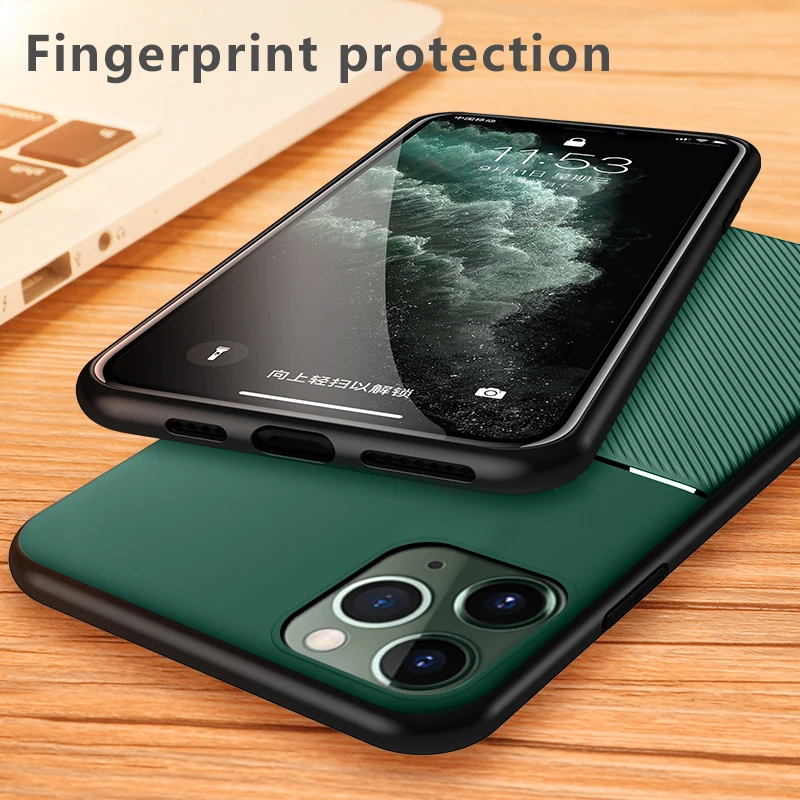 Роскошный силиконовый автомобильный магнитный держатель для телефона iPhone 11 Pro XS