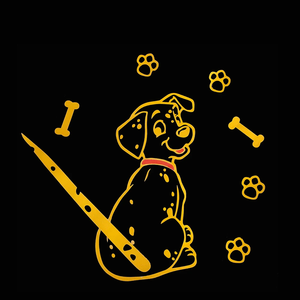 Автомобильный мультяшный стикер для украшения милый щенок собака автомобиль