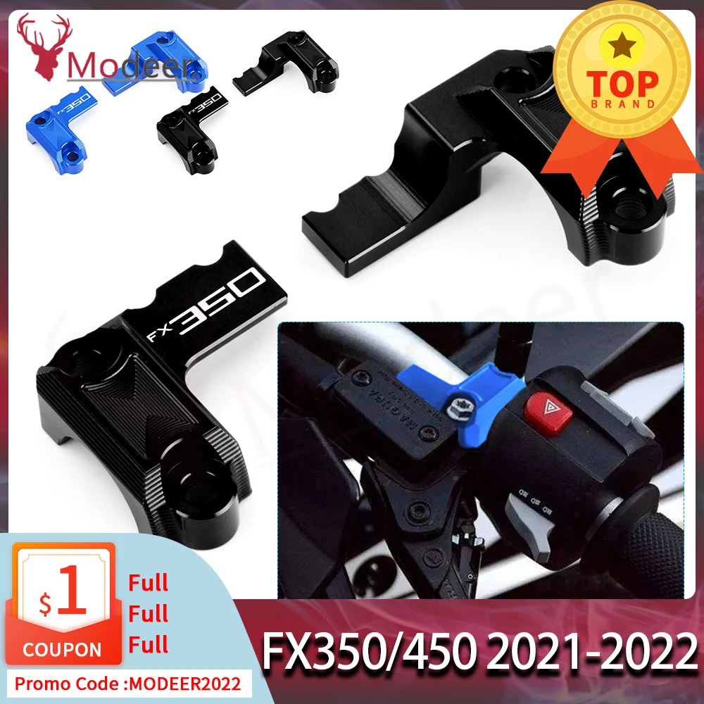 

Brake Clutch Master Cylinder Reservoir Cover Handle Clamp Cap Accessories For FX350 FX450 FX 350/450 2021 2022 Motorcycle Parts