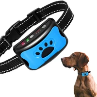 dog bark control collar dog training collar usb vibration electric shock control device pet dog training tool for dogs products