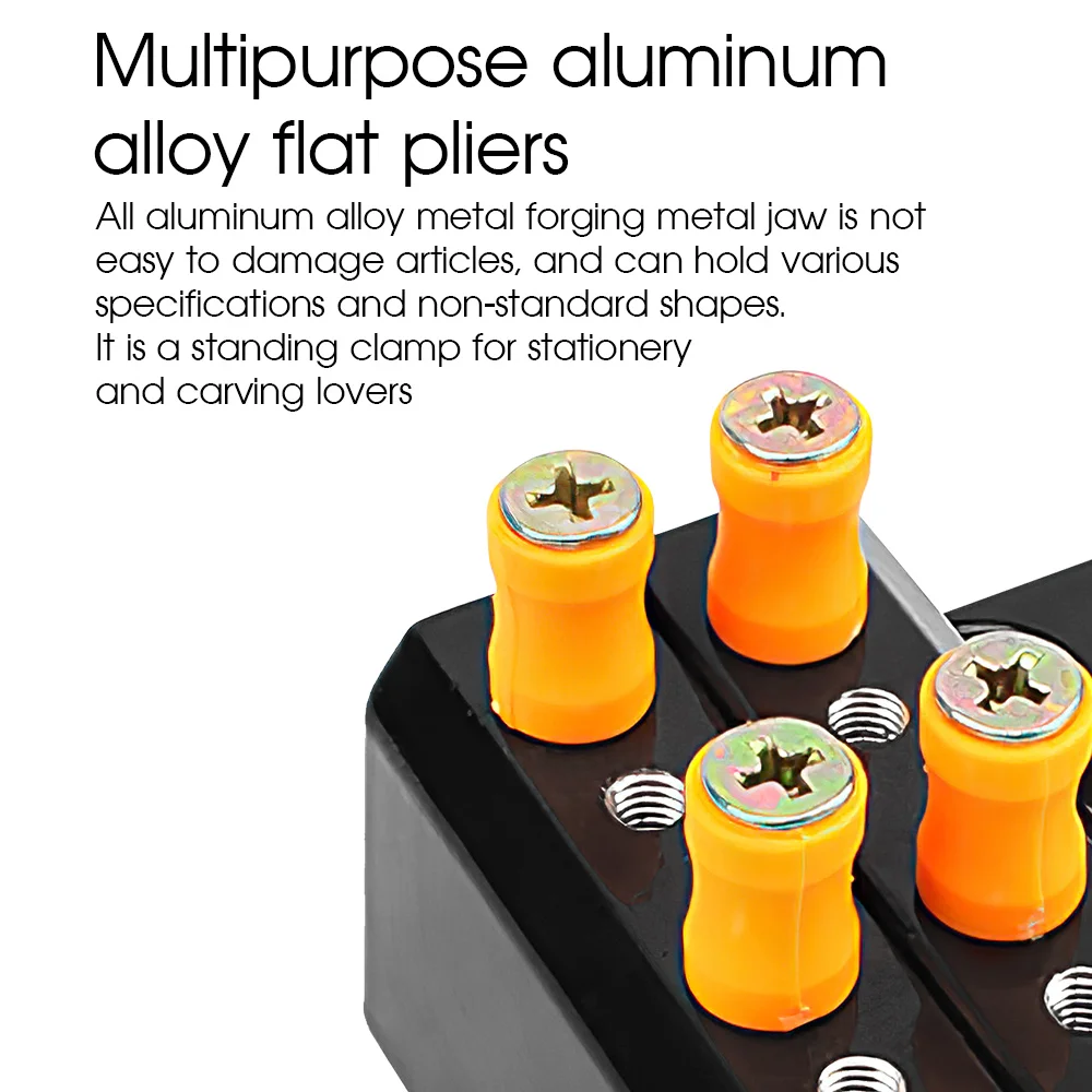 Струбцина Mini Jaw для стола, 57 мм, регулируемая для сверлильного пресса, ремонта деревообрабатывающих инструментов и резьбы по дереву.