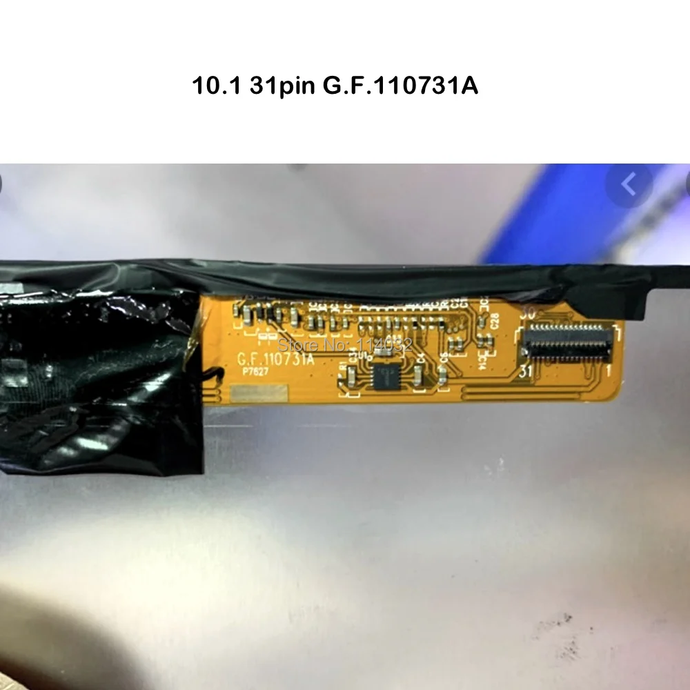 Новый планшет lcd s GF110731A P7627 10 1 HSX800X1280 31PIN G.F. 11073a и AL1663E AL1663 40pin LCD экран дисплей Новое