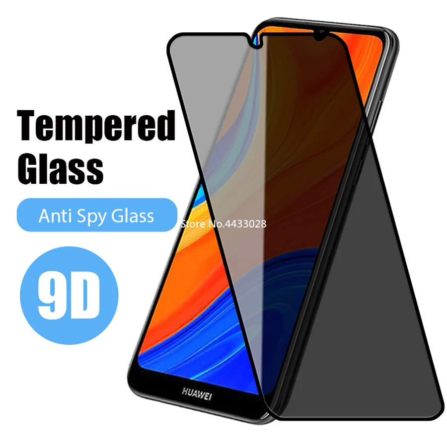 

Full Cover Privacy For Huawei Y9a Y7a Y9S Y8S Y6S Y8p Y7p Y6p Screen Protector For Nova 8 7 6 SE 7i 5G 5T Anti Glare Film Glass