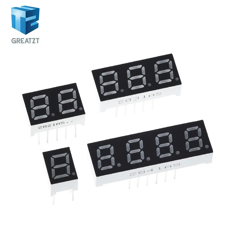 0,28 Zoll digitale Röhre LED-Anzeige 1Bit 2Bit 3Bit 4Bit Display gemeinsame Anode/Kathode 0,28" 7 Segment LED-Anzeigetafel – Detail 7