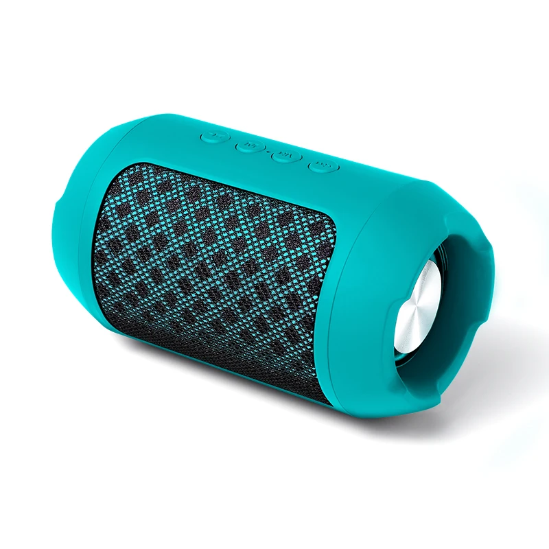 KUULAA Bluetooth динамик Портативный беспроводной громкий динамик s для телефона компьютера стерео музыки объемные водонепроницаемые напольные колонки коробка - Цвет: Green