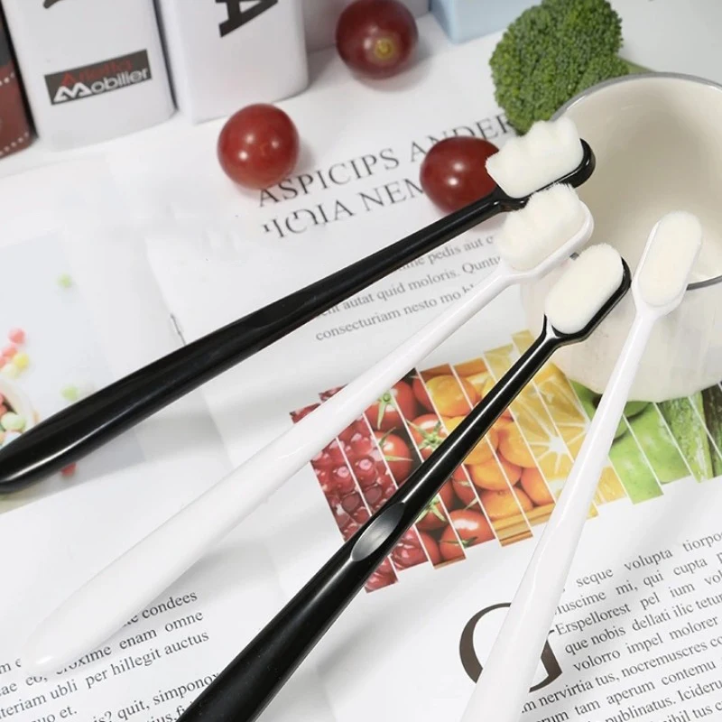 1 шт. ультратонкая мягкая зубная щетка с миллион нано щетинок для взрослых