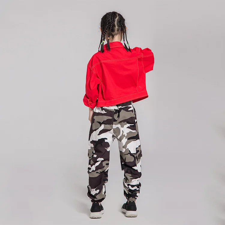 Камуфляжный костюм для танцев в стиле хип хоп наряд костюмированной вечеринки