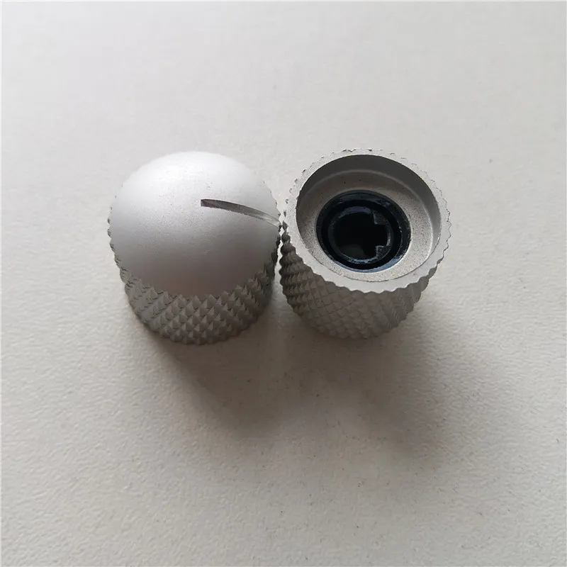 Алюминиевая ручка потенциометра 19*18 мм колпачок с накаткой крышка переключателя