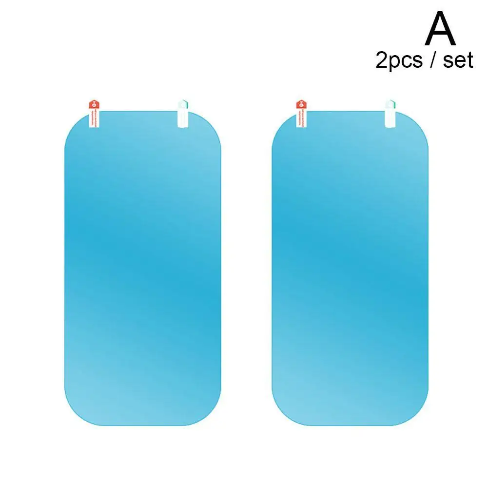 Car Rain-proof Film Rearview Mirror Waterproof Universal Window Glass Clear Anti-Fog Anti-reflective Sticker | Автомобили и