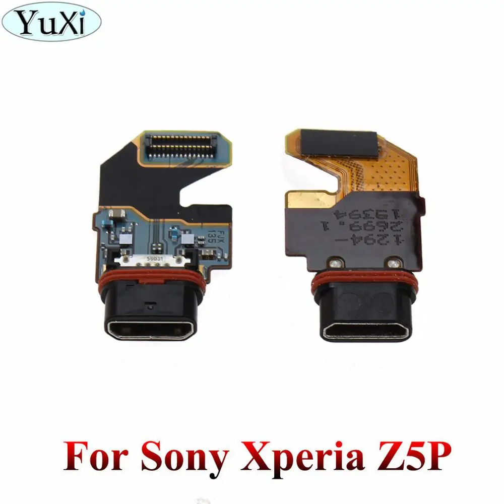 YuXi Зарядное устройство Док-станция плагин Модуль гибкий кабель для Sony Xperia M5 Z4 Z5 Z5P Z5 mini X XZ1 XZS XZP usb зарядка Нижняя плата - Цвет: Z5P