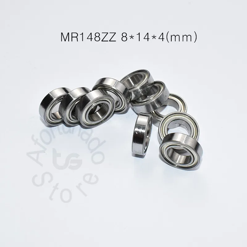 Миниатюрный подшипник MR148ZZ 10 шт. 8*14*4 (мм) бесплатная доставка высокоскоростные