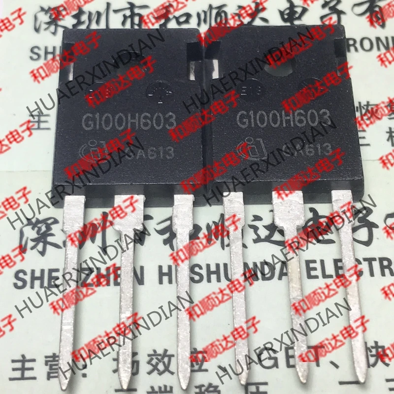 10 шт./лот Новый и оригинальный IGW100N60H3 G100H603 TO-247 IGBT 600V 100A | Электронные компоненты