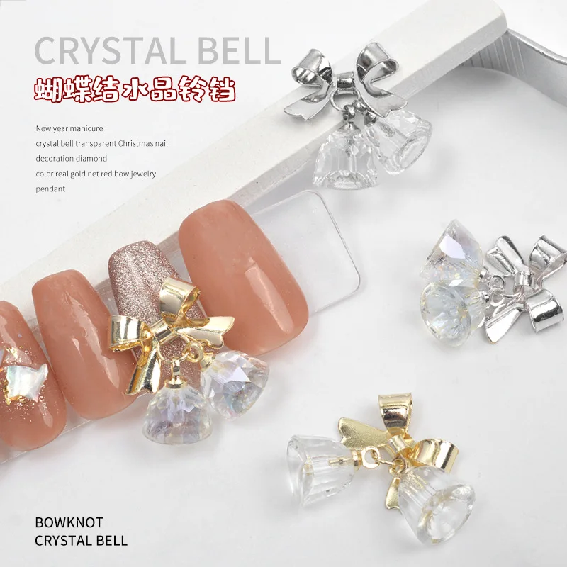 

Ювелирные изделия для дизайна ногтей оптом колокольчики для дизайна ногтей ювелирные изделия из настоящего золота с цирконом для дизайна н...