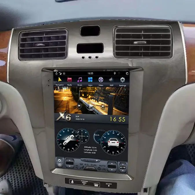 구매 2 Din PX6 안 드 로이드 자동차 라디오 렉서 스 ES 2001-2006 비디오 BT 탐색 멀티미디어 DVD 플레이어 GPS 네비게이션 무선 카 레이