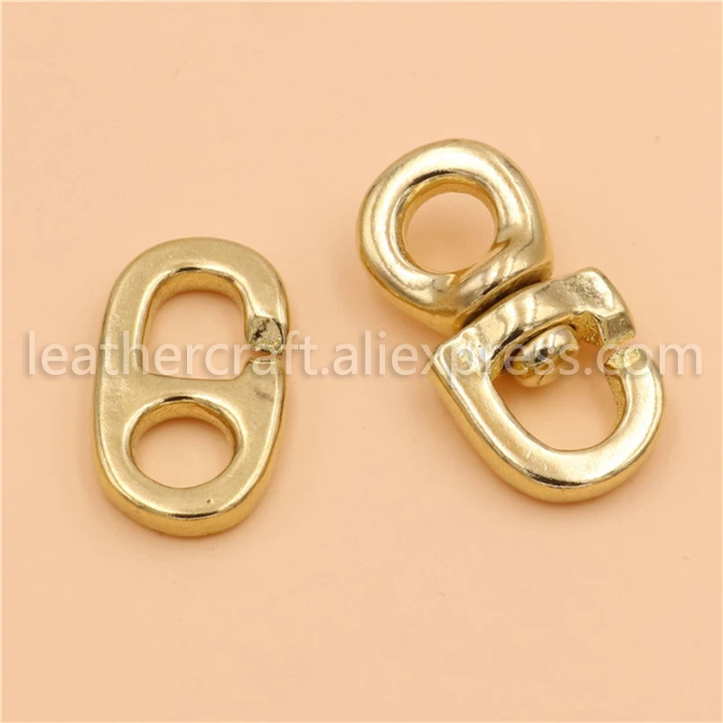 1x металлическая твердая латунь флагшток де карабины металлические крепежные