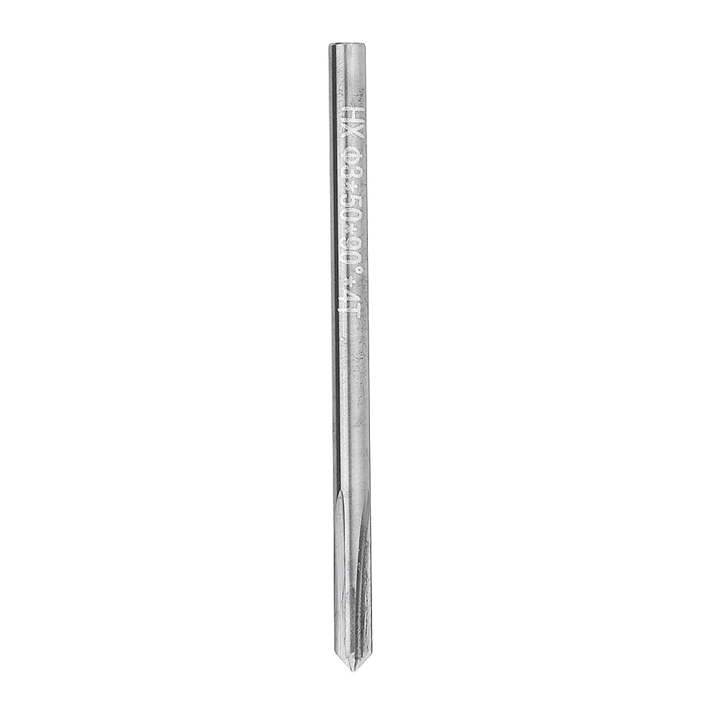 

DANIU 3-12mm 4 Flutes 90 Degree Chamfering Mill for Aluminum Tungsten Steel Milling Cutter