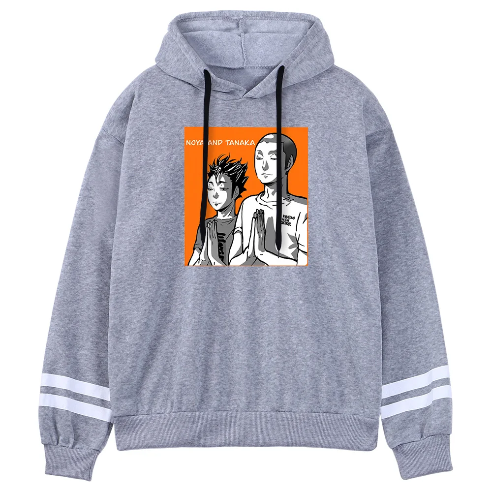 

2021 New Hoodie Haikyuu Cool Printing Men Hoodies Korean Street Harajuku Mens Hooded Sweatshirts Fashion Vintage Male Pullovers