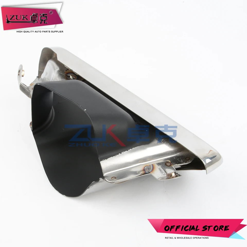 ZUK Stainless Steel Muffler Exhaust Pipe End Finisher Tailpipe For HONDA ACCORD 2014 2015 2016 2017 2018 2.0L 2.4L V6 3.0L | Автомобили и