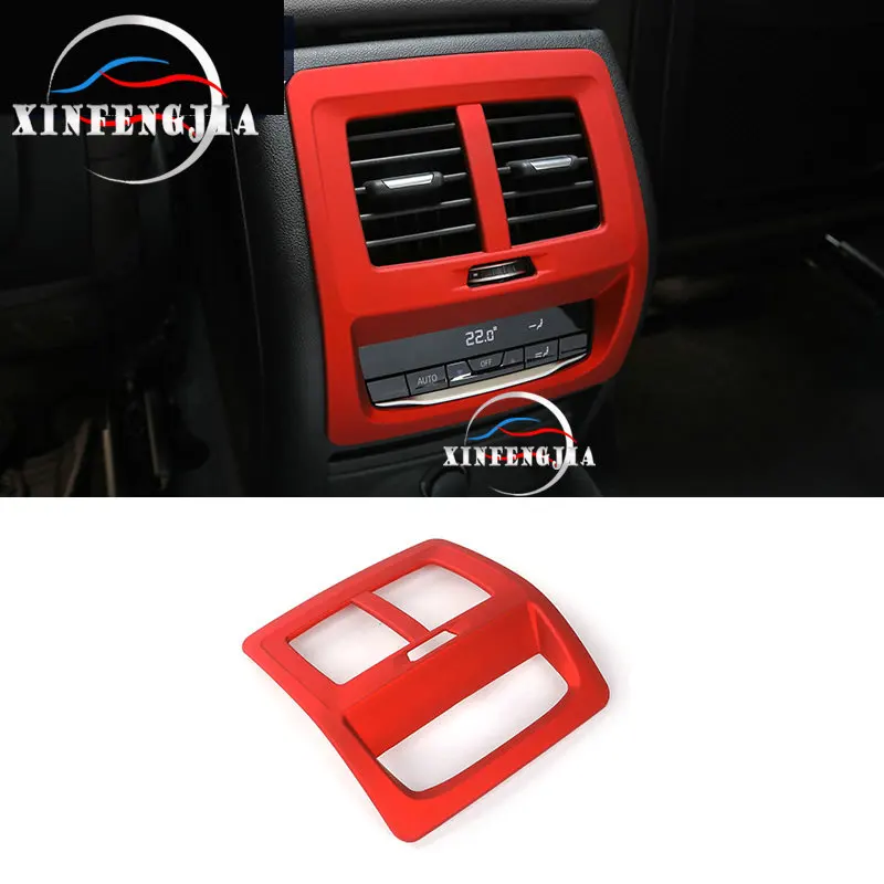 

Для BMW X3 X4 G02 G01 18-19 1 шт. красная задняя крышка вентиляционной решетки