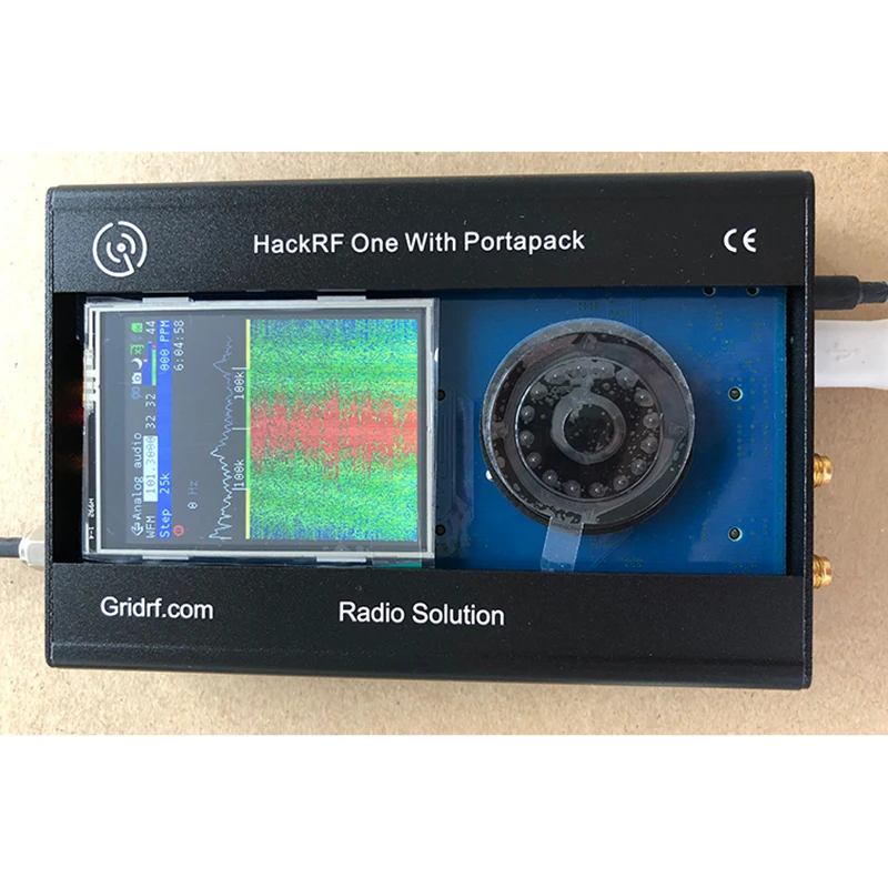 Портативный алюминиевый корпус для HackRF One 1 МГц 6 ГГц SDR приемник и передача AM FM SSB Ham