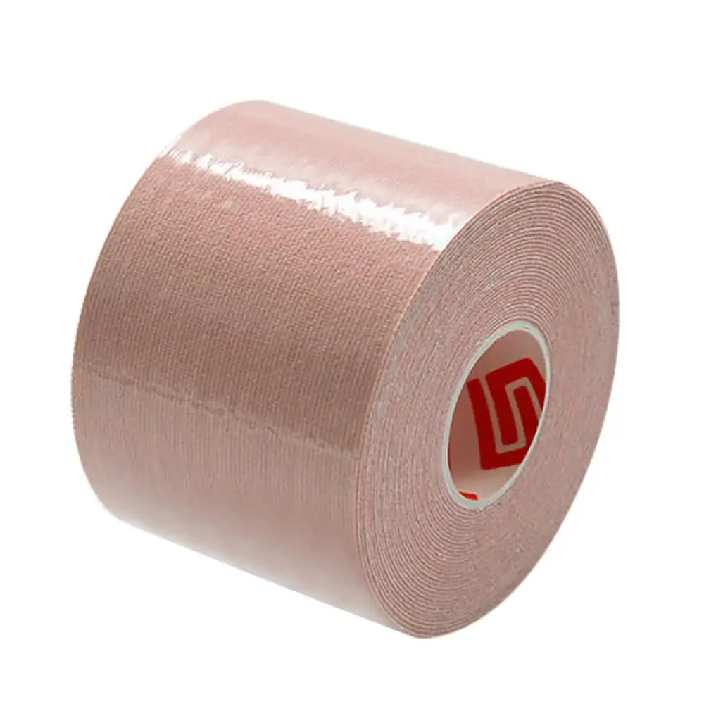 1 Roll Elastic Kinesiology Sports Tape Muscle Pain Care Therapeutic Multicolored muscle stickers cotton tape hypoallergenic F1 - Color: KH