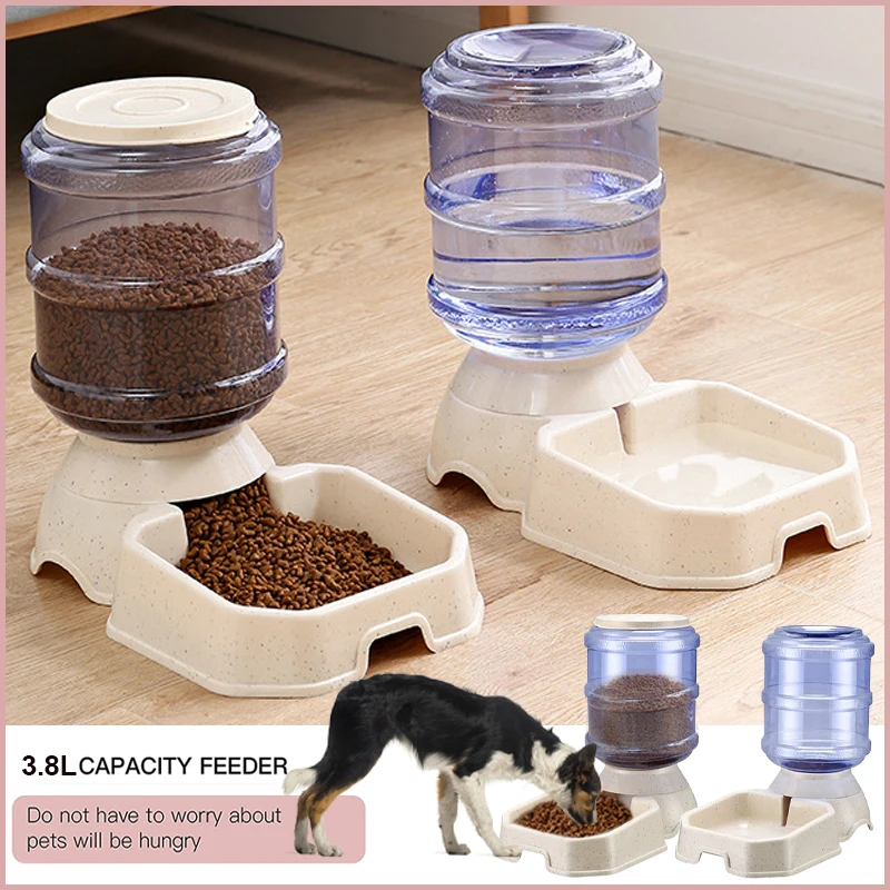 

Автоматическая кормушка для домашних животных, л, вместительная пластиковая бутылочка для воды для кошек и собак, миски для кормления, дисп...