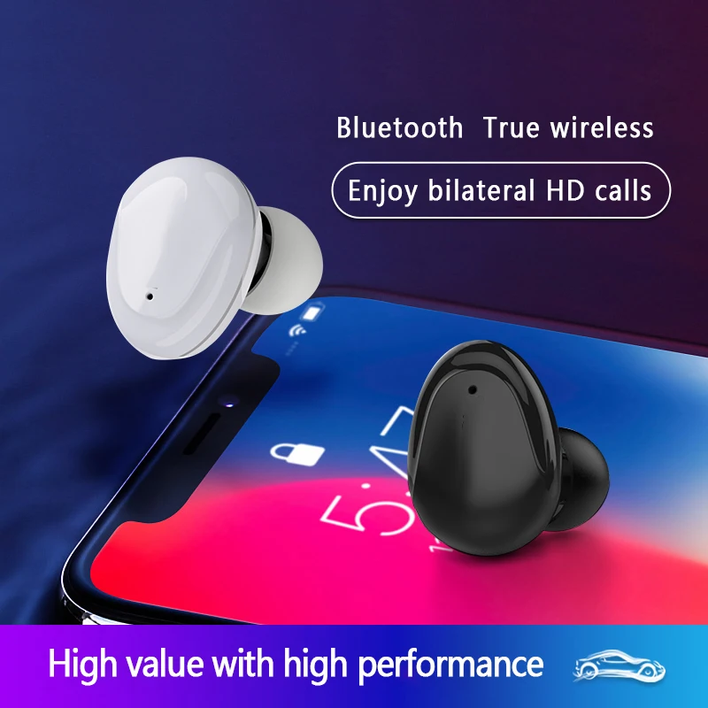 I17 Bluetooth 5 0 гарнитура невидимые мини 3D стерео наушники Hands-free шумоподавление