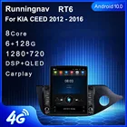 Runningnav для KIA CEED 2012, 2013, 2014, 2015, 2016, Tesla Type, Android, автомобильное радио, мультимедийный видеоплеер, навигация, GPS