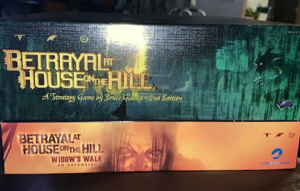 

BETRAYAL At HOUSE On The HILL English version of the mountain house horror extended version of the board game chess