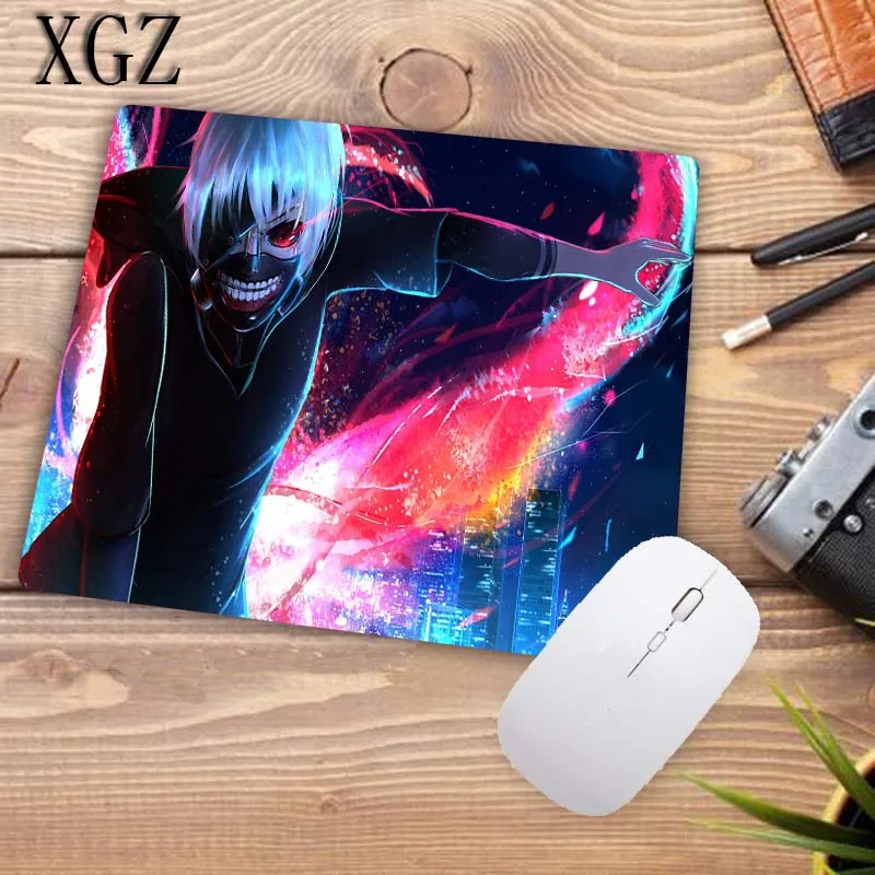 Игровой коврик для мыши XGZ с аниме Токийский Гуль резиновый клавиатуры