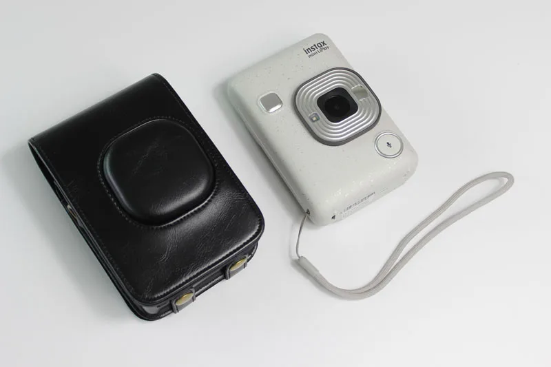 Чехол-сумка для камеры FUJIFILM instax mini LiPlay из искусственной кожи, винтажный плечевой ремень, защитный чехол для камеры