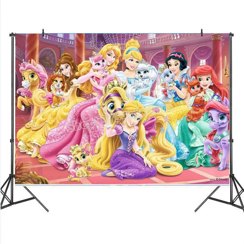 Фон принцессы Белоснежка украшение для дня рождения детская и взрослая