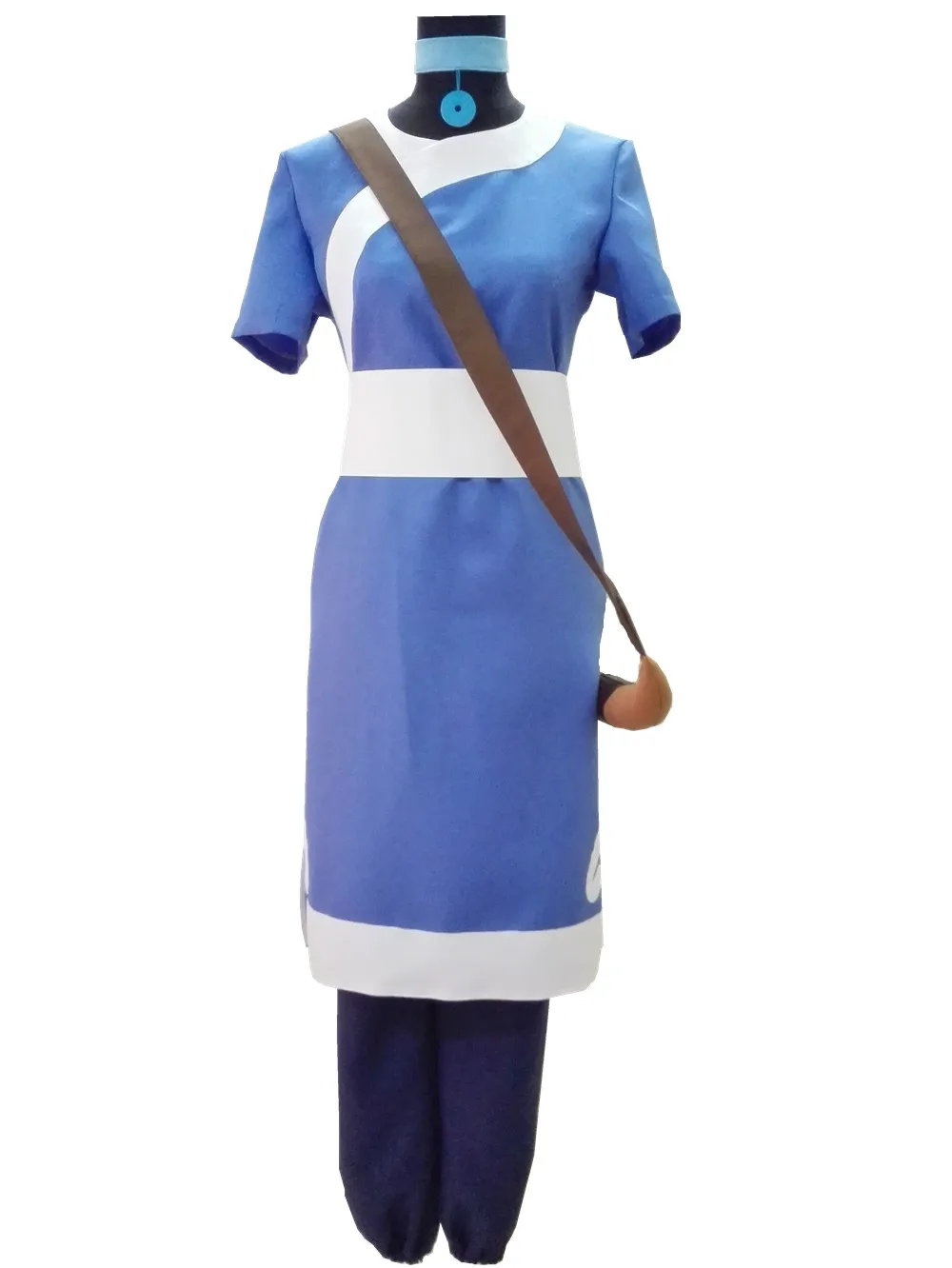 Костюм для косплея Аватара Катара последний аirbender|Костюмы аниме| |